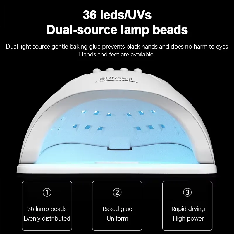 Lampada UV per Unghie 128W con - Nail Art recensione e prezzo