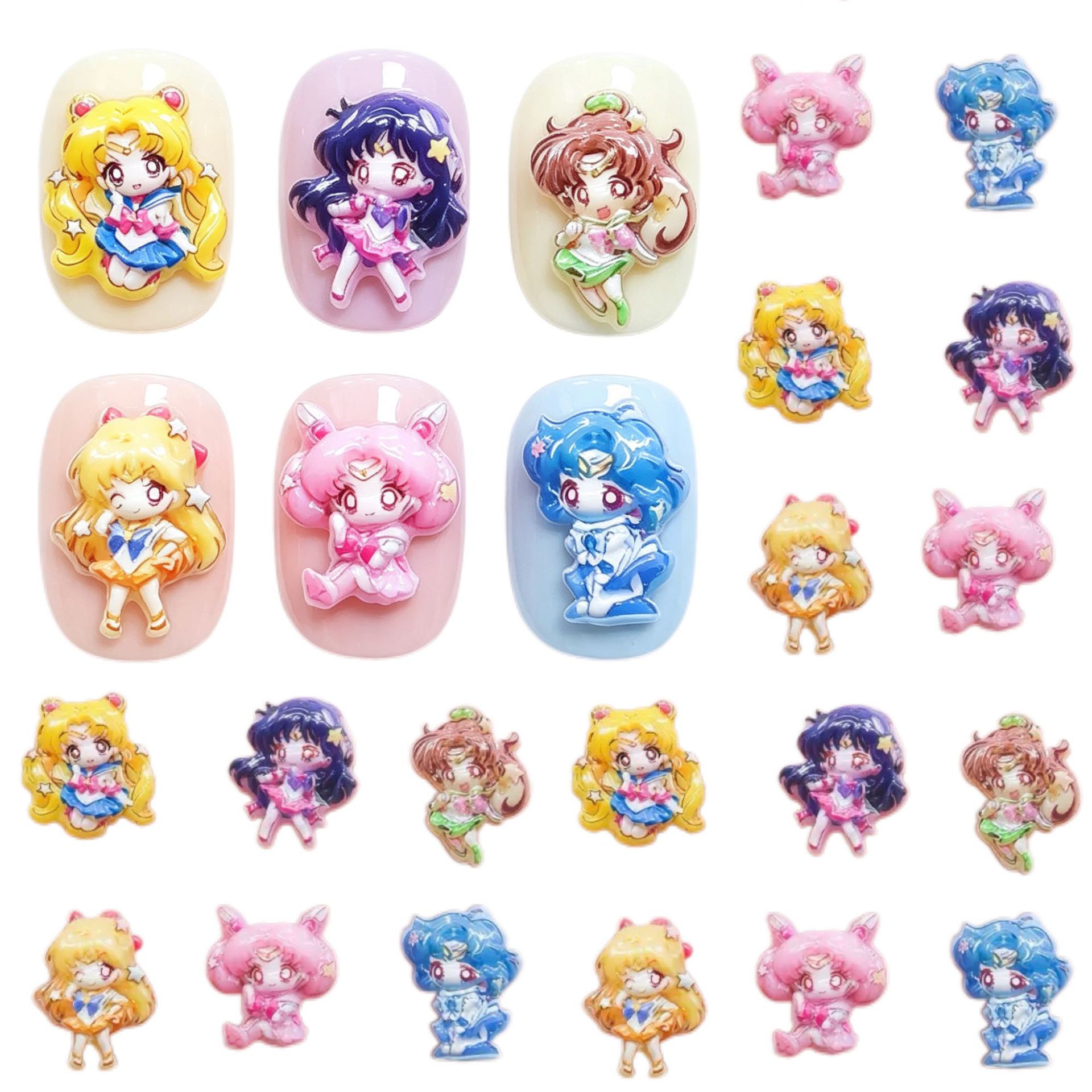 30/100 pz Accessori Unghie Car - Nail Art recensione e prezzo
