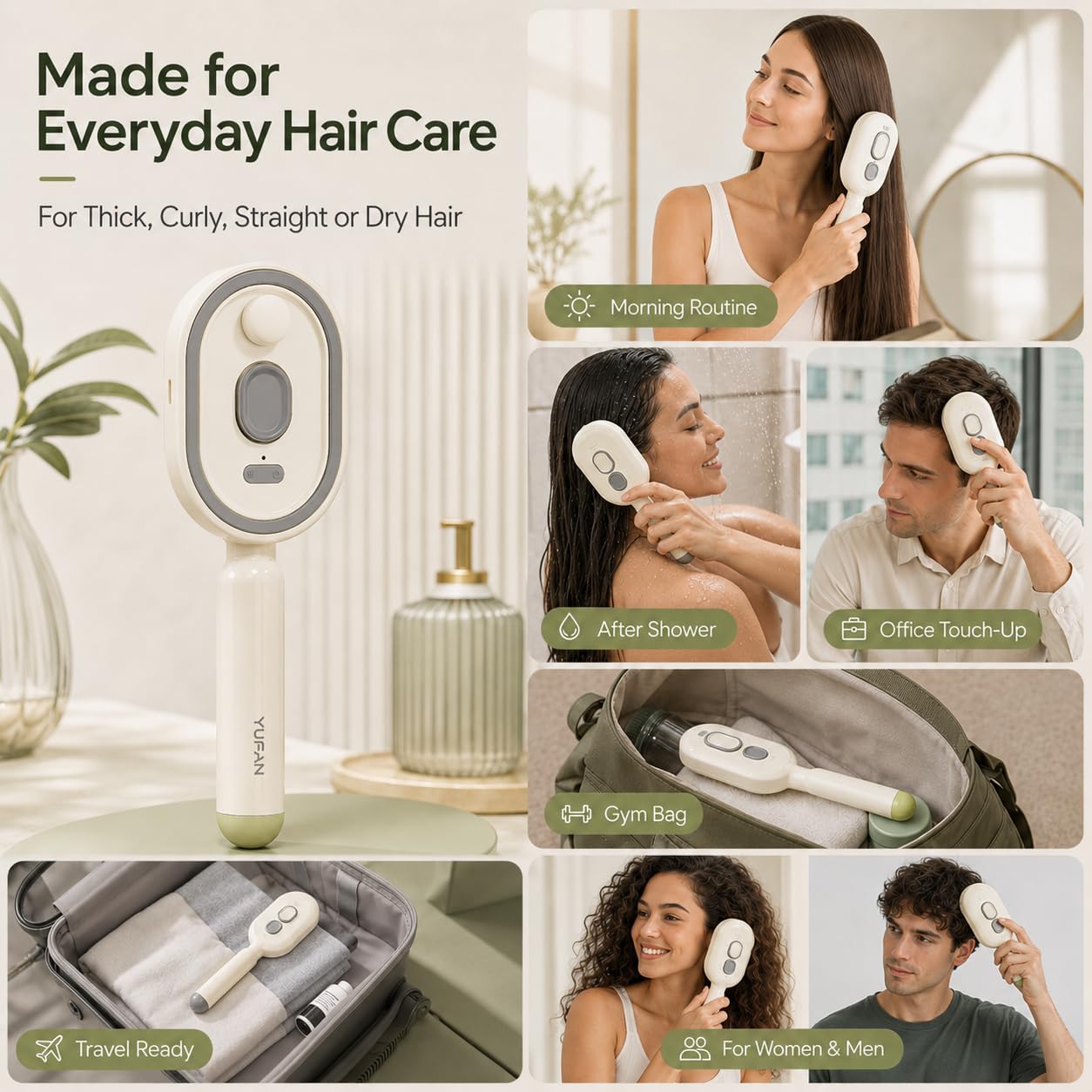 Pettine Elettrico Spray per Ma - Massage recensione e prezzo
