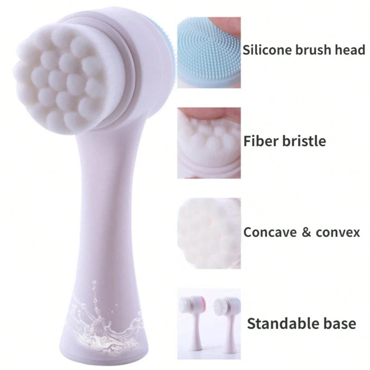 Detergente per il viso a doppi - Silicone Face Scrubber Electric recensione e prezzo
